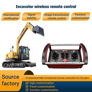Contrôleur d'action composée pour machines de construction, télécommande hydraulique proportionnelle multicanal industrielle - Product Image 3