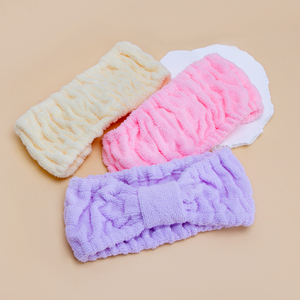 Diadema de Microfibra para Spa, 21*9 cm, Elástica, para Lavar la Cara, Maquillarse, Ducharse, Yoga, Regalo para Mujeres y Niñas, Venta al Por Mayor - Product Image 5