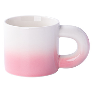 แก้วเซรามิกไล่สี 330 มล. พร้อมหูจับ ใช้ซ้ำได้ สำหรับกาแฟ ชา ของขวัญ - Product Image 5