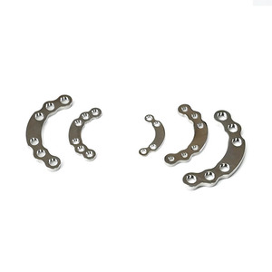 La base des instruments chirurgicaux vétérinaires Chirurgie Traumatisme Implants Mini plaques et vis en titane Plaques orthopédiques vétérinaires - Product Image 5