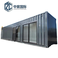 Maison préfabriquée en conteneur ZhongChen, mini-maison modulaire, structure en acier, bureau portable en conteneur pour la construction résidentielle