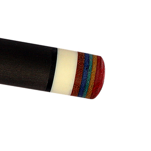 Queue de billard No.64 Duo Pu <span class=keywords><strong>Le</strong></span> MJ en fibre de carbone 1/2 fendue 12.4mm 12.9mm personnalisation d'usine bâton de queue de billard extension OEM - Product Image 5