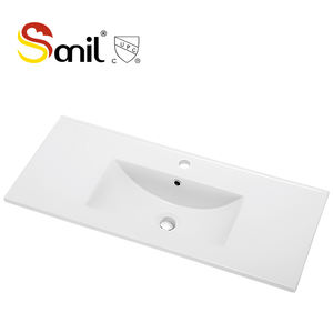 Vente en gros de lavabos en céramique bon marché, lavabos de salle de bain, lavabos de toilettes, lavabos de salle de bain, lavabos de salle de bain - Product Image 5