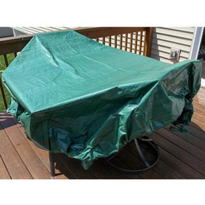 100% imperméable PE bâche tissu usine traité aux UV Poly tissé bâche extérieure pour l'industrie tente camion Cargo Machine couvrant - Product Image 4