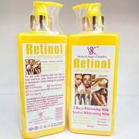 Crème hydratante pour le corps 500 ml, soin de la peau, éclaircissante, anti-taches brunes, pour peaux noires, crème hydratante au rétinol, lotion pour le corps