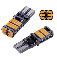 Ampoule LED Super Lumineuse 3014 26SMD T10 Canbus Blanc pour Feu de Positionnement de Voiture W5W 5W, Adaptation Universelle
