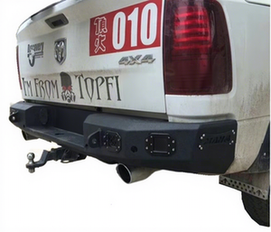 Parachoques Trasero Todoterreno de Acero Manx4 para Dodge RAM 1500 Cuarta Generación 09-18 DS - Product Image 1