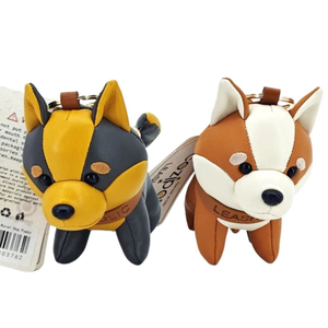 Llavero de Cuero Personalizado de Lujo con Forma de Perro Husky, Llavero Colgante de Cuero PU Hecho a Mano con Forma de Animal OEM - Product Image 6