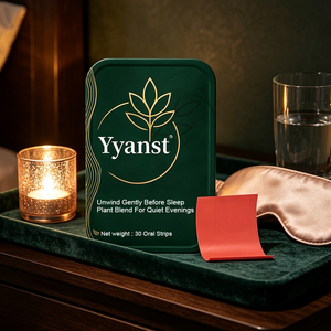 Bandes buccales fines aux extraits végétaux, naturelles et douces, pour la détente avant le sommeil, soirées paisibles et bien-être apaisant, OEM, marque privée, logo personnalisé - Product Image 6
