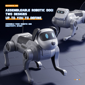 Hot Selling RC <strong>Robot</strong> Electric DIY Assembled Plastic Mechanical <strong>Dog</strong> Children's Educational Pet Remote Control Walking <strong>Toy</strong> <strong>Robot</strong> - Product Image 2