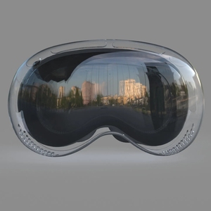 Accessoires <span class=keywords><strong>VR</strong></span> pour <span class=keywords><strong>Apple</strong></span> Vision Pro Crystal Clear Case MR 2024 Headset Vision Pro TPU Protective Case Transparent Back Cover - Product Image 2