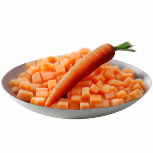 Tranches froissées IQF Carottes-Twists savoureux pour élever les plats d'accompagnement <span class=keywords><strong>et</strong></span> les collations - Product Image 1