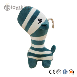 Peluche Zèbre - Jouet en Peluche Faune Africaine, Animal de Zoo Doux et Cadeau d'Anniversaire pour Enfants - Product Image 4