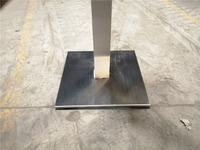Pieds de table à manger, meubles de maison, pieds décoratifs en métal pour table centrale