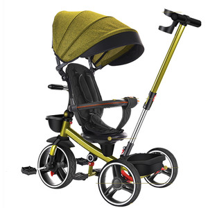 <span class=keywords><strong>Tricycle</strong></span> pour enfants 2022 avec lumière et musique <span class=keywords><strong>rouge</strong></span> et bleu 1-3 ans - Product Image 6