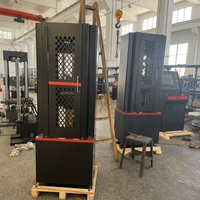 Máquina de Ensayo de Resistencia a la Tracción Universal con Servo Electrónico, Multifunción, Construcción de Acero Grueso, Capacidad de 300KN, 1 Año de Garantía