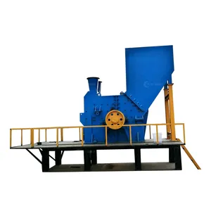 Heavy Type Hammer Mill Scrap Brass Water Tap Crushing Separating Production Line Scrap Steel Crusher For Sale