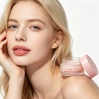 Baume à lèvres réparateur jour et nuit Enjoy Skin, masque de nuit en gel végétalien et biologique avec acide hyaluronique, hydratant et nourrissant