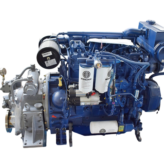 Marine Engine Inboard Engine 2100rpm WP4C102-21 Chinese Brand Suitable for Small Fishing Boats Low Fuel Consumption