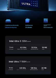 Original Hot Sale for Xiaomi Redmi Book Pro 16 2024 Intel Integrated Graphics <b>Laptop</b> 16 Inches Portable Intelligent for Business - Product Image 6