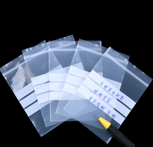 كيس بلاستيك شفاف محكم الغلق 15 × 23 50 أم متعدد الأغراض مع عبوة كتابة على اللوحة - Product Image 2