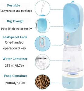 Hiphoppet çok fonksiyonlu taşınabilir <span class=keywords><strong>Pet</strong></span> köpek kedi su bardağı plastik seyahat su <span class=keywords><strong>Pet</strong></span> besleme içme için mama besleyici şişe - Product Image 4