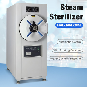 Sterilizzatore a Vapore Orizzontale da Laboratorio 150L 200L 280L Controllato da Computer, Sterilizzatore Automatico a Vapore Sotto Pressione con Stampante - Product Image 3