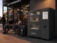 Machine de lavage pour chiens intelligente à double mode, écran tactile, commande automatique et manuelle, cabine de toilettage extérieure pour animaux de compagnie