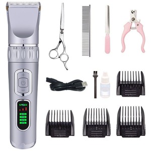 Tondeuse électrique LCD pour animaux de compagnie, tondeuse pour chiens, chats, chiens Teddy, tondeuse à poils pour animaux - Product Image 3