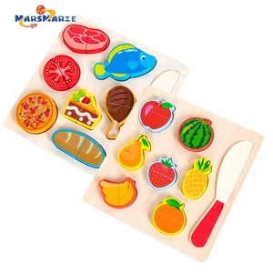 Haute qualité <span class=keywords><strong>en</strong></span> <span class=keywords><strong>bois</strong></span> fruits coupe Puzzle Simulation conseil <span class=keywords><strong>cuisine</strong></span> semblant jouer <span class=keywords><strong>jouet</strong></span> pour fruits et légumes - Product Image 1