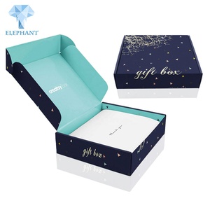 Custom Printed Logo Cardboard Eco Friendly Shipping Packaging Corrugated Small Mailer Box - Product Image 1