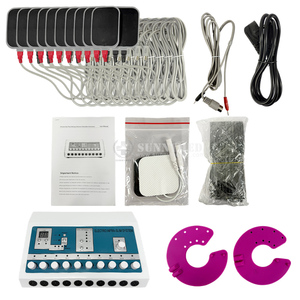 Vücut losyonu ağrı kesici fizik tedavi için rehabilitasyon çok fonksiyonlu güzellik cihazı elektrikli kas Stimulatora makinesi - Product Image 6