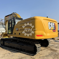 Excavatrice hydraulique d'occasion CAT336 de 36,8 tonnes pour travaux de terrassement, exportateur de pelles d'occasion CAT340 CAT330 CAT336GC CAT 336