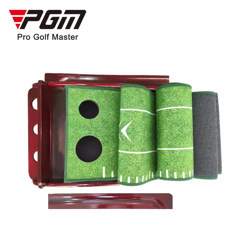 PGM Matras Putt Golf Dalam Ruangan Portabel, <span class=keywords><strong>Tikar</strong></span> Latihan PGM