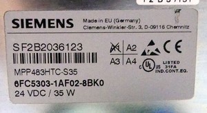 Panel de Botones PLC SINUMERIK EStand A1 6FC5303-1AF02-8BK0 - Product Image 3