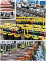 Régulateur de tension triphasé haute puissance WF.EL SVC avec écran LCD, protection contre les surtensions en cuivre SBW-300KVA
