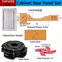 Couteau de découpe pour cadre de porte d'armoire YUFU Diamond à longue durée de vie, revêtement TiCN, lame détachable et remplaçable, support OEM personnalisé 3