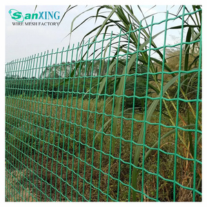 Outdoor Garden Security Fence Welded Wire Roll with Green PVC Coating - Product Image 6