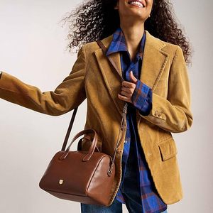 Bolso de Mano de Cuero Genuino Personalizado para Mujer, Diseño Exclusivo, Mini Bolso de Compras, Bolso de Hombro, Bolso Cruzado Moderno para el Trabajo - Product Image 6