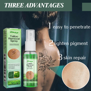 Spray <span class=keywords><strong>d</strong></span>'élimination de l'<span class=keywords><strong>encre</strong></span> de tatouage à la glycérine South Moon - Élimine la mélanine, atténue les marques de tatouage, doux et non irritant pour le corps, durée de conservation de 3 ans - Product Image 4