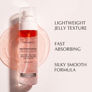 Siero in Gel alla Niacinamide con Etichetta Privata, Essenza Viso Illuminante, Idratante e Rassodante, Cura della Pelle per Uso Quotidiano per Donne - Product Image 1