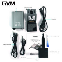 Station de Soudage SUNSHINE GVM T245 T115 T210 Kit de Fers à Souder pour Réparation de Téléphones Portables Smartphones Puces PCB Cartes Mères