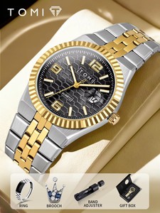 Reloj de Cuarzo Unisex TOMI T311 para Compra al por Mayor, Personalizado, de Lujo, Moda, Alta Calidad, para Uso Diario, para Hombres y Mujeres - Product Image 2