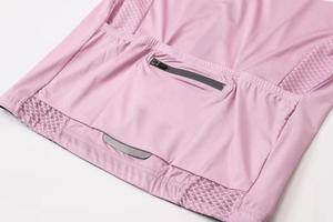 Maillot de cyclisme ergonomique en tissu respirant à séchage rapide, personnalisable avec logo, idéal pour les événements cyclistes sur route et les sports de plein air - Product Image 5
