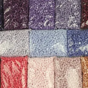 EACAJESS Perles de cire à cacheter artisanales colorées en forme d'octogone de 89 couleurs Perles de cachet de cire pour cachet de cire - Product Image 3