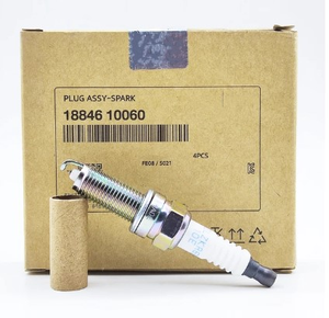 Nouvelles bougies <span class=keywords><strong>d</strong></span>'<span class=keywords><strong>allumage</strong></span> Iridium 18846-10060 SILZKR6B10E pour <span class=keywords><strong>Hyundai</strong></span> <span class=keywords><strong>Accent</strong></span> Veloster pour Kia Rio - Product Image 1
