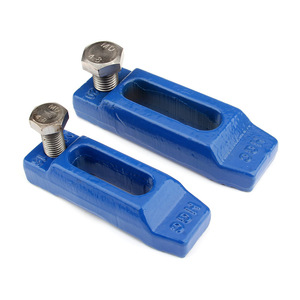 Plaque de pression unifiée M16 M20 en acier moulé forgé, robuste, pour machine de moulage par injection, pièce de moule d'outil - Product Image 1