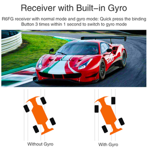 Récepteur Radiolink 2,4 GHz R7FG R8FG R4FGM <span class=keywords><strong>R6FG</strong></span> R6F avec gyroscope pour voiture et bateau RC, compatible avec les émetteurs RC4GS RC6GS T8FB T8S RC8X - Product Image 5