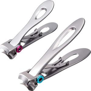 Stainless Steel Large Opening Nail Clippers For Manicure And Pedicure Adult Use Home Care Tools LSS02 - Product Image 1