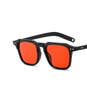 2024 Moda tinte océano lentes gafas de sol Vintage <span class=keywords><strong>pequeño</strong></span> rectángulo cuadrado dos puntos UV 400 PC gafas de sol Oculos De Sol - Product Image 4